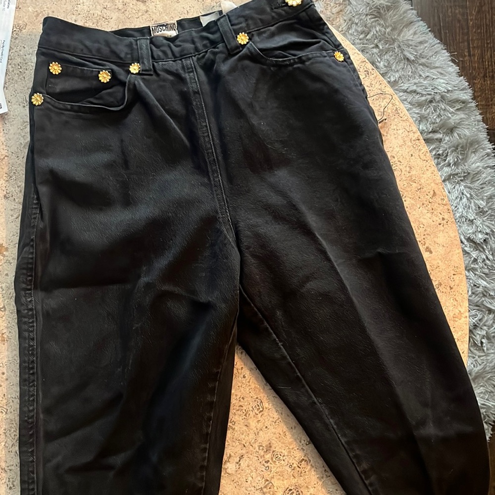 Moschino Black fabulous jeans size 42